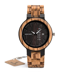 BOBO BIRD V-O26  Wood Dress Wrist Watch