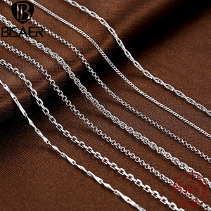 925 Sterling Silver Chain Necklace