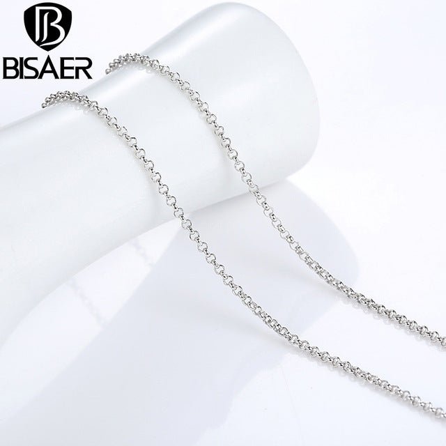 925 Sterling Silver Chain Necklace