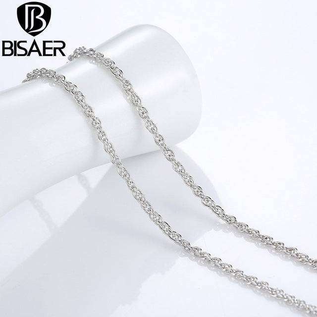 925 Sterling Silver Chain Necklace