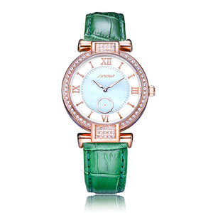 SINOBI New Colorful Diamond Watch Women