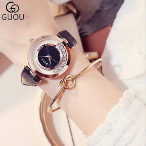 GUOU Wrist Watch Luxury Glitter